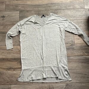 American Eagle Outfitters Gray Long Sleeve Dress